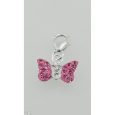 Pink Butterfly (925 Silver)