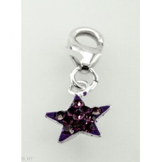 Purple Star (925 Silver)
