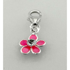 Pink Flower (925 Silver)